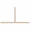 Ekena Millwork Portland Smooth Timber Gable Bracket, Douglas Fir, 108"W x 58"H x 3 1/2"D x 3 1/2"F, 13/12 Pitch GBW108X58X0404POR00SDF - alternate 1